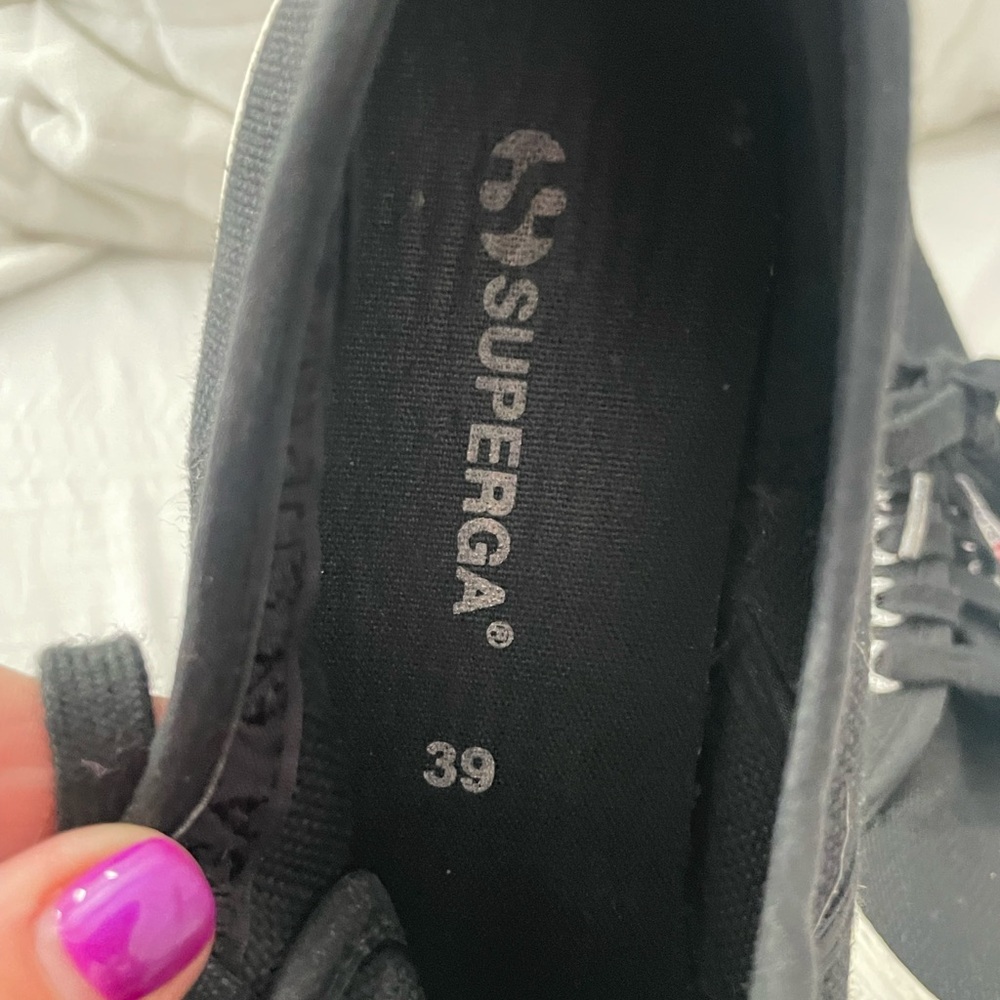 Superga Women's Charcoal Sneakers